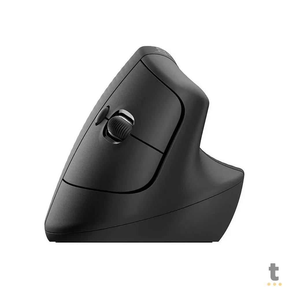 Mouse Ergonomico Sem Fio Logitech Lift Vertical Usb Preto Wireless / Bluetooth - 910-006466 Truedata
